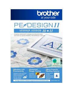 Aggiornamento software per macchina da ricamo Brother da PE-DESIGN 10 a PE-DESIGN 11