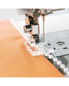 Piedino trasparente per perle e lustrini