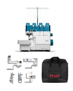Taglia e cuci con infilatura ad aria Pfaff Admire Air 5000 + Kit piedini "Utility feet" e borsa