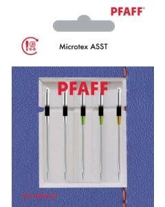 PFAFF Set 5 aghi Microtex per tessuti sintetici