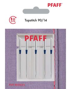 PFAFF Set 5 aghi per impuntura "Topstitch"