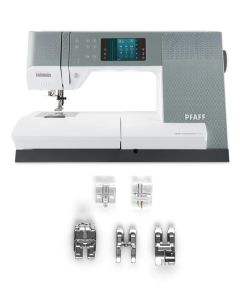 Macchina per cucire elettronica Pfaff Quilt Expression 720 Special Edition CON KIT 5 PIEDINI