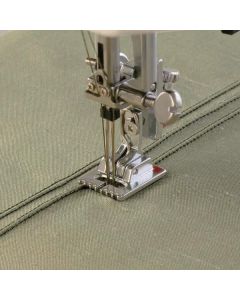 Piedino per nervature larghe con ago gemello Necchi / Elna