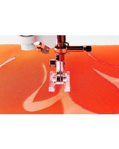 Piedino trasparente a punte aperte