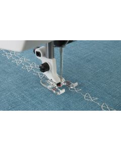 Piedino trasparente per applicazioni Husqvarna Viking