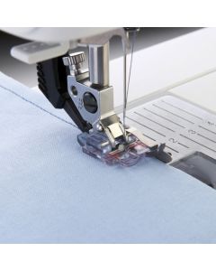 Piedino trasparente con guida a destra 6 mm Pfaff con IDT