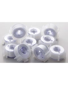 Set 10 spoline preavvolte per macchine cucito + ricamo Brother