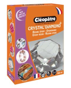 Resina epossidica trasparente per inclusione "Crystal Diamond" Cleopatre