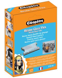 Resina flessibile "Glass Flex" Cleopatre (210 ml)
