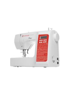 Macchina per cucire elettronica Singer SC220 (Rossa)