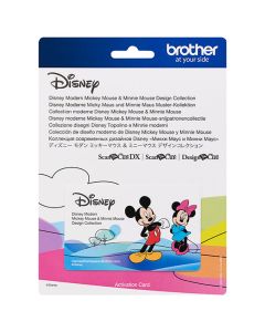 Scheda Disney n.10 "Topolino & Minnie moderni" Brother Scanncut