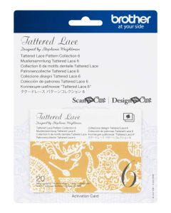 Collezione disegni Tattered Lace 6 Brother Scanncut "Disegni tipici"
