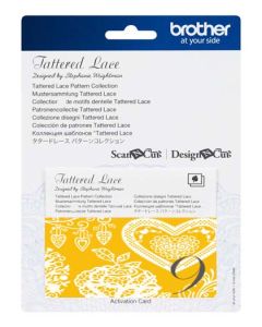 Collezione disegni Tattered Lace 9 Brother Scanncut