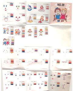 Scheda Nr.39 - Bambole e volti