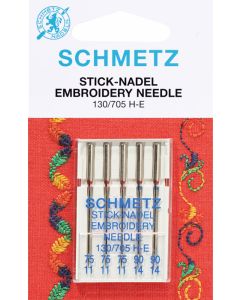 SCHMETZ Aghi per Ricamare (Embroidery)