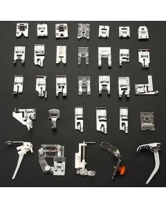 Set 32 piedini per macchina da cucire