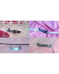 Set "Starter Kit" di 4 piedini per tagliacuci Necchi CC1