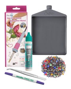Applicatore Strass 7 punte con Starter kit + accessori e 1440 strass