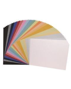 Set 50 cartoncini glitterati da 250g - Vaessen Creative