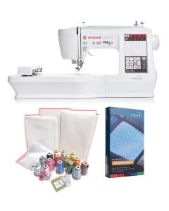 Macchina per cucire e ricamare Singer SE9155 + KIT RICAMO e SOFTWARE MYSEWNET GOLD