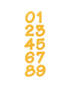 Fustella Sizzix Bigz "Lollipop shadow" numeri - 659823