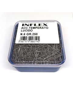 Spilli in acciaio temperato lucido - 250 gr