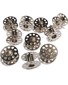 Set 10 spoline in metallo per macchina da cucire - Crochet oscillante