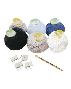 Starter kit di accessori e lana per Mulinetto