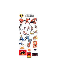 Scheda Disney 020 - The Incredibles