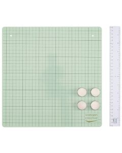 Superficie di lavoro magnetica 30,5 x 30,5 cm menta - Vaessen Creative
