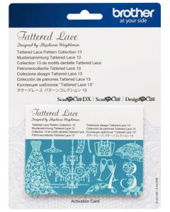 Collezione disegni Tattered Lace 13 Brother Scanncut