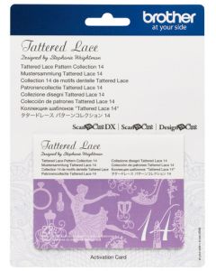 Collezione disegni Tattered Lace 14 Brother Scanncut