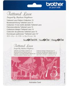 Collezione disegni Tattered Lace 15 Brother Scanncut