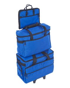 Set trolley con valigie per trasporto macchina e accessori