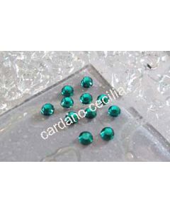 Strass Verde Turchese da 4 mm