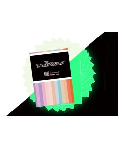 Vinile adesivo stampabile Glow in the dark Teckwrap (8 pezzi)