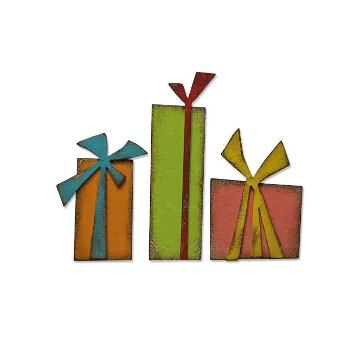 Sizzix Fustella Bigz 663863, Amici dello Zoo di Olivia Rose, Multicolore, Taglia