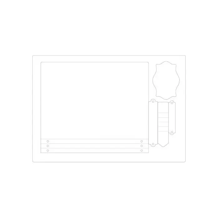 Sizzix - Fustella Ramo - Sizzlits Vine Swirly 657230