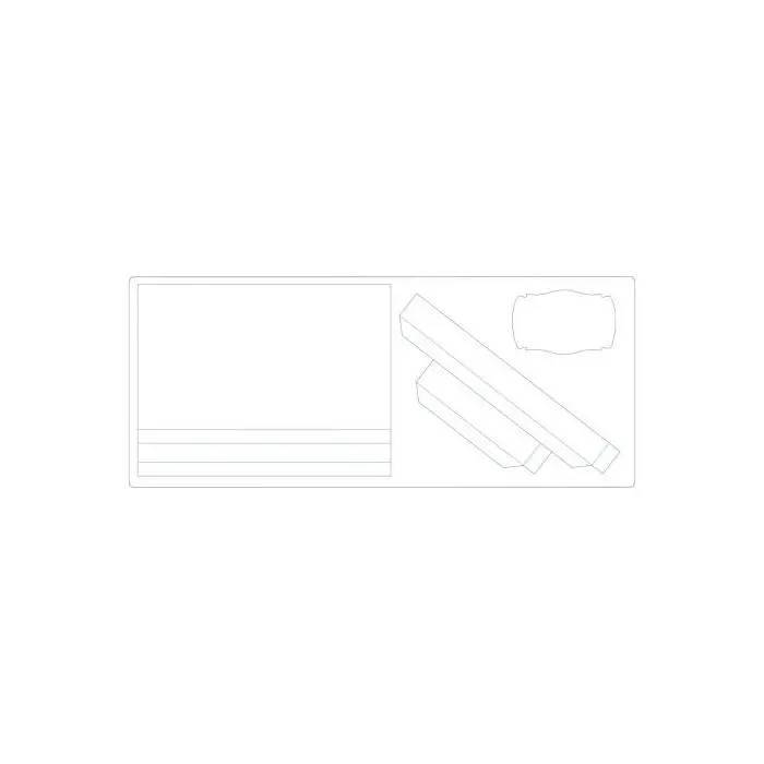 Fustella In Acciaio Per Biglietti – Formato 13 X 9,4 Cm – Ideale Per Scrapbooking E Decorazioni Fai Da Te