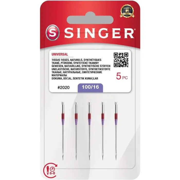Singer Aghi 130/705 H Universali Macchina da Cucire 10pz Tessuti Misti