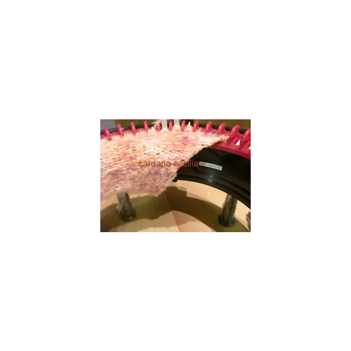 LDA Trasferitore Regolabile Con Aghi Per Macchina Per Cucire A Maglia - Compatibile Brother E Singer - 4,5mm E 9mm - Giallo