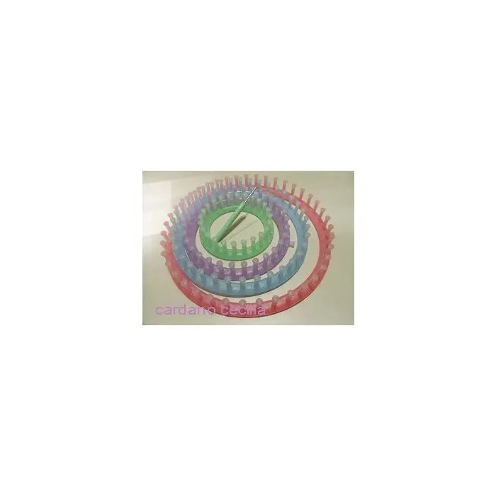 JAMIT Set Di Telai Circolari Per Maglia – 5 Misure Per Cappelli, Sciarpe E Coperte