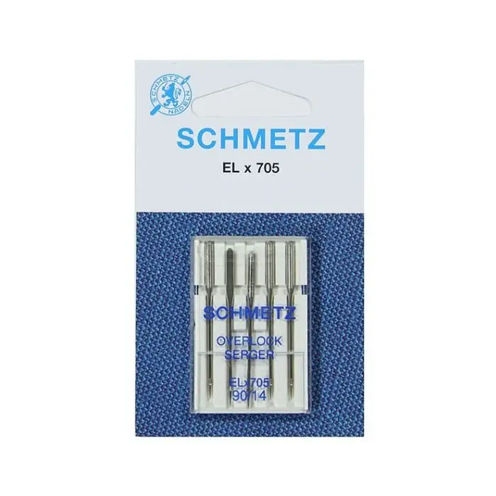 SCHMETZ Aiguilles pour machines à coudre | 5 aiguilles Overlock
