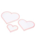 Pannelli adesivi cuori Sizzix Shaker Panes - 665451