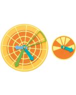 Fustella Sizzix Thinlits "Ruote arcobaleno" - 666880