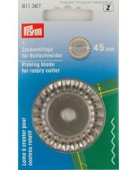 Lama dentellata per taglierina 45 mm