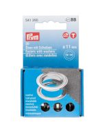 Set 20 occhielli con rondelle 11 mm - Prym