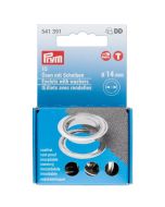 Set 15 occhielli con rondelle 14 mm - Prym