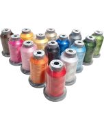 Set 15 Fili da ricamo Gunold Poly 40 mt. 1000