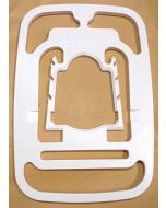 Inserto telaio Calzina 130 x 180 mm per ricamare sui calzini - Brother 870 / 880 / V3 / Stellaire